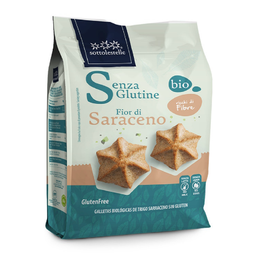 Bolacha de trigo sarraceno sem glúten Sotto 250g