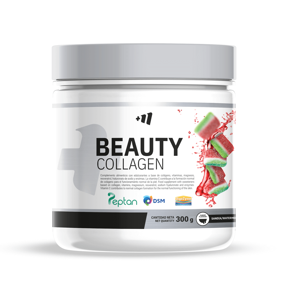 Beauty Collagen (colágeno Marino Hidrolizado Peptan®) - 300g - Sandias De Gominola - Mejora La Salud De L - Masmusculo S_0