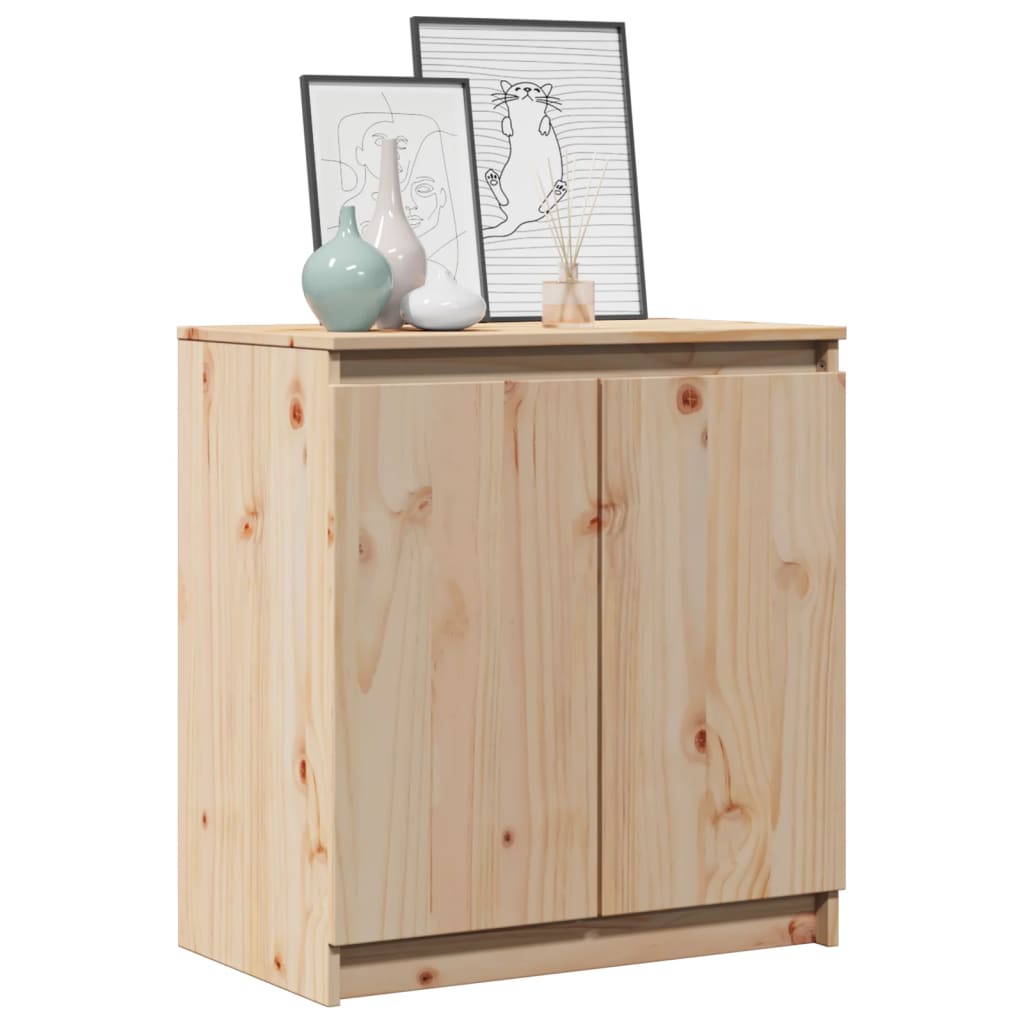 Armario Auxiliar De Madera Maciza De Pino 60x36x65 Cm / Vetonek_3