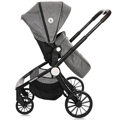 Carrito De Bebé Ramona Trío Capazo Duro Steel Grey_3