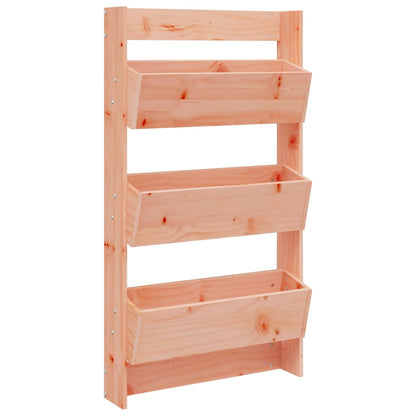 Jardinera Pared 3 Niveles Madera Maciza Douglas 60x18,5x110 Cm_0