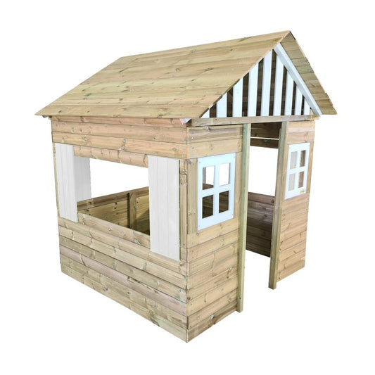 Casita De Madera Masgames Lollipop Xxl Horeca Blanco._0
