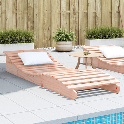 Tumbona De Madera Maciza Douglas 205x70x31,5 Cm / Vetonek_3