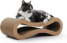 Arranhador Para Gatos Com Forma De Infinito, Cartão Canelado, Reversível