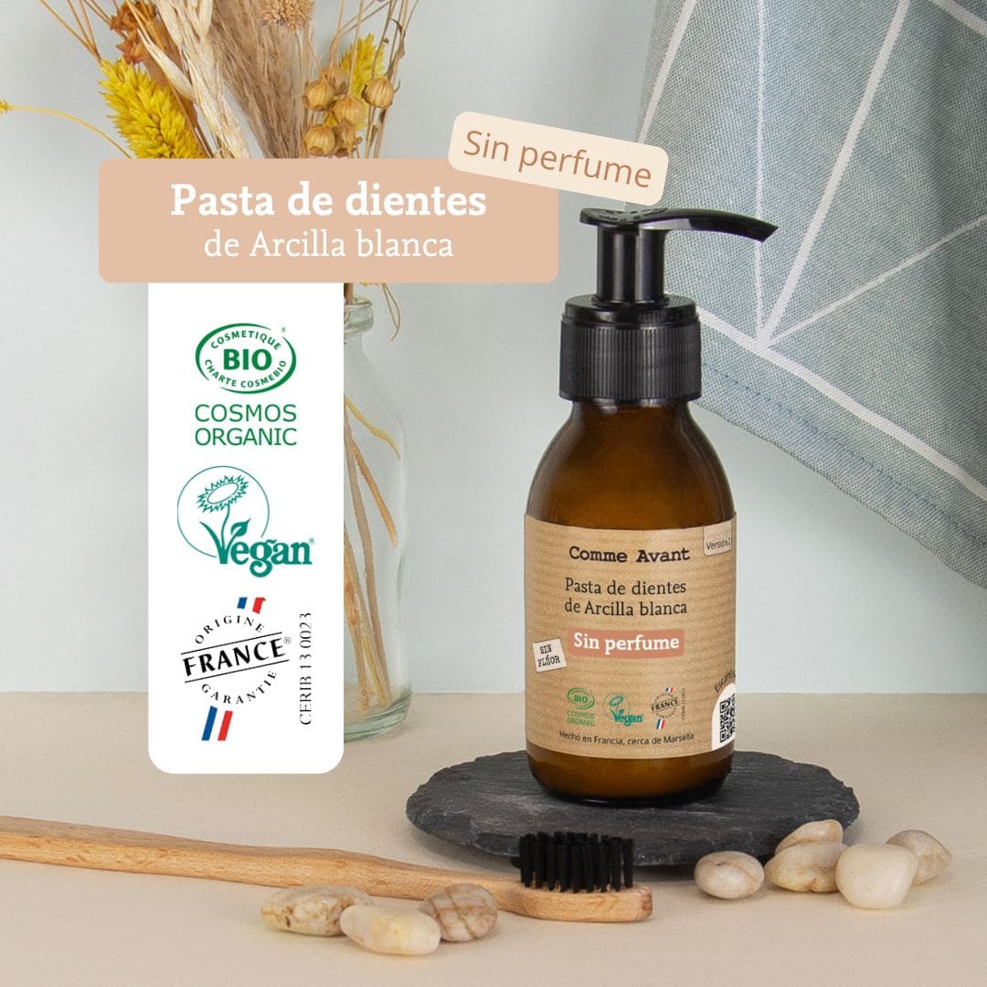 Pasta De Dientes De Arcilla Blanca - Sin Fragrancia_2