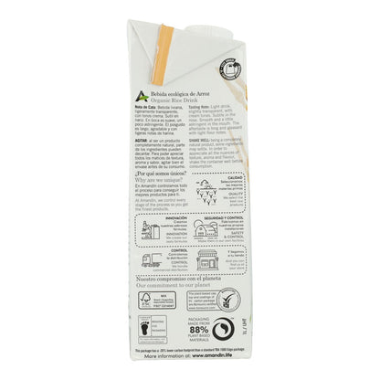 Bebida de Arroz Biológica Amandín 1L