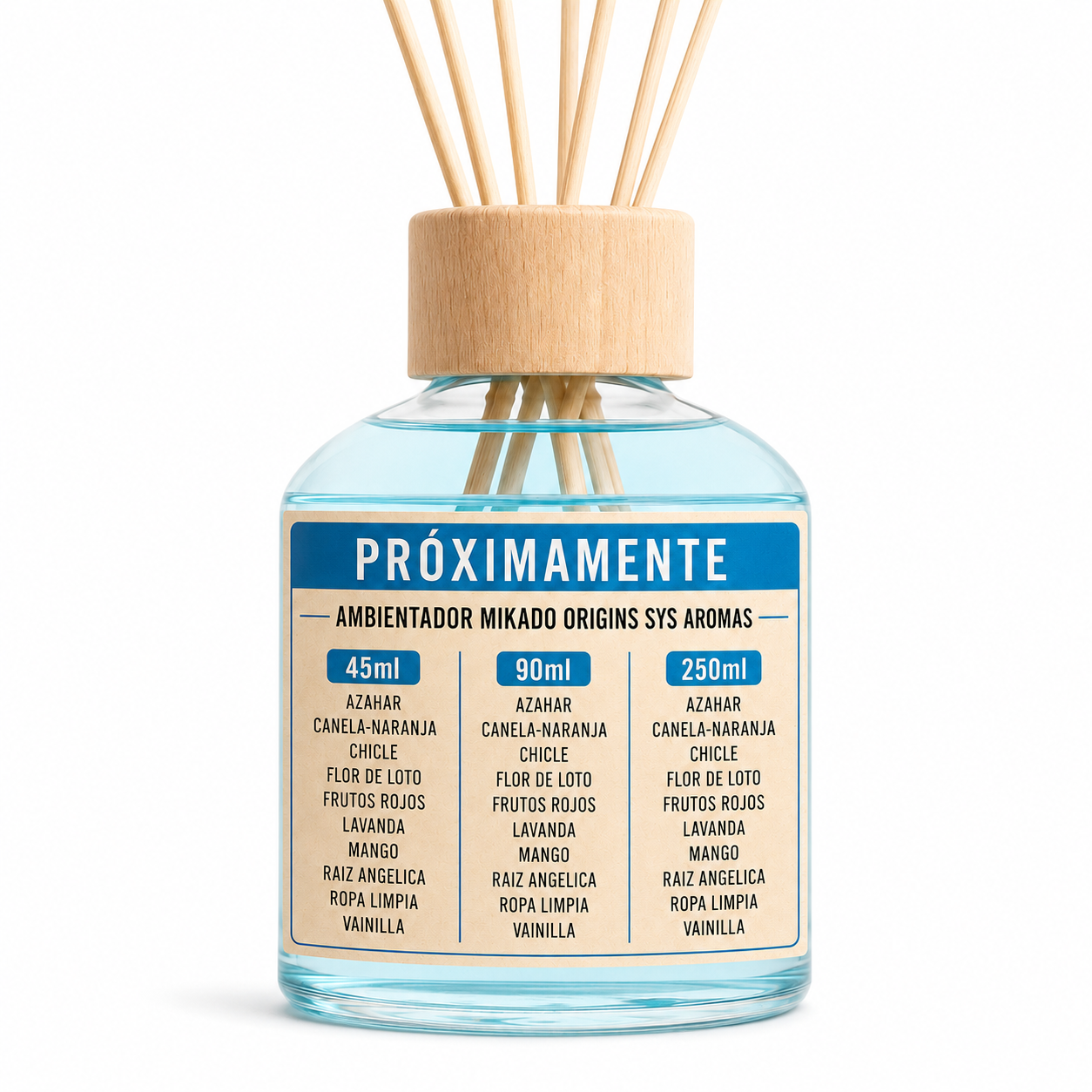 Ambientador Mikado SYS Aromas 250 ml | Raíz Angélica Origins | Aroma Herbal y Balsámico | Refrescante_0