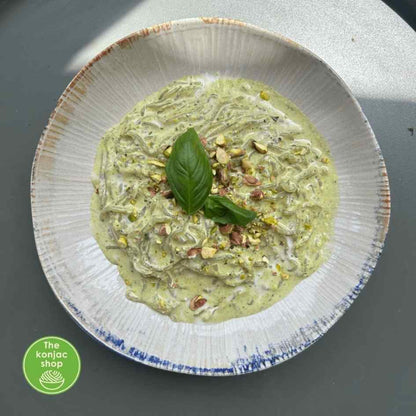 Esparguete Konjac com manjericão The Konjac Shop 270g