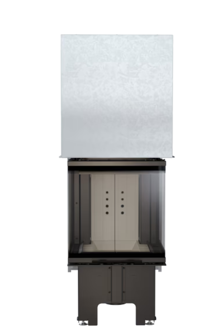 Bricosol Chimenea De Leña Kratki Nbc 500/500 8 Kw Ø 200 Puerta Elevable_1
