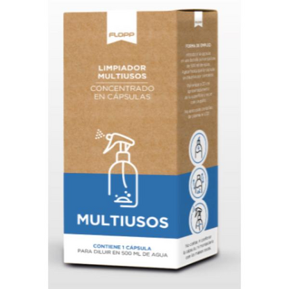 Embalagem com 2 recargas ECO multiusos Flopp 2 tampas