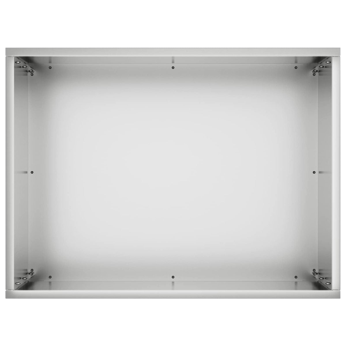 Macetero De Jardín Plateado 40 X 30 X 40 Cm Acero Galvanizado_3
