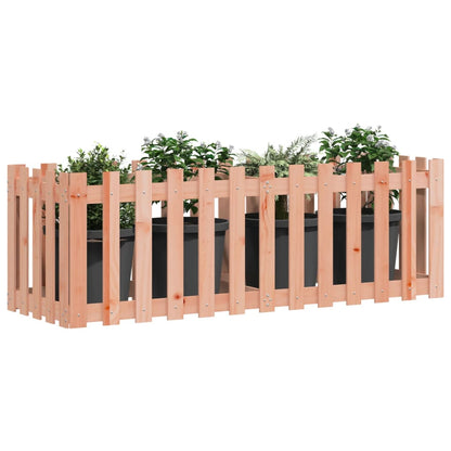 Arriate Elevado Jardín Valla Madera Maciza Douglas 150x50x50 Cm_2