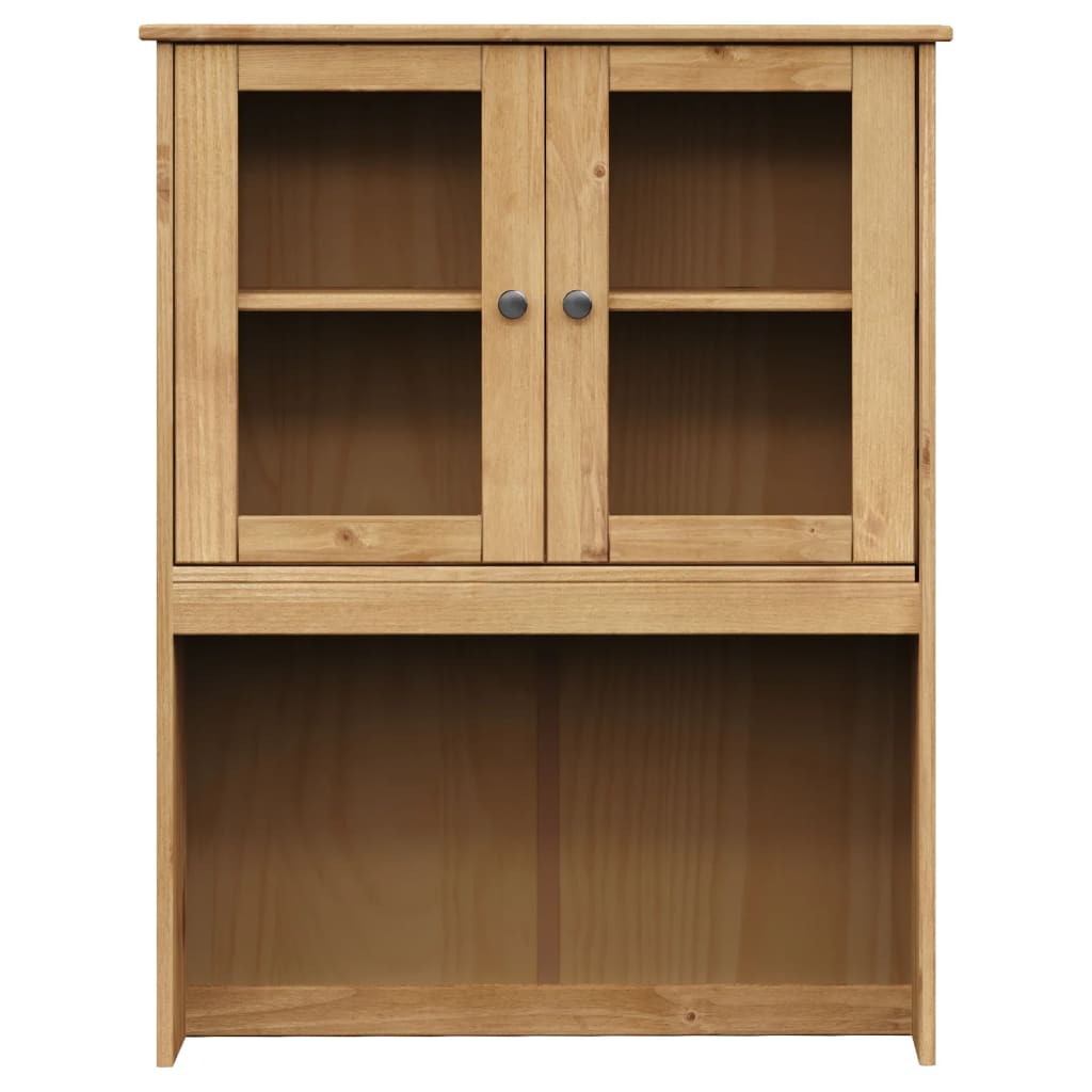 Aparador Alto Vigo Madera Maciza De Pino 80x40x176 Cm / Vetonek_4