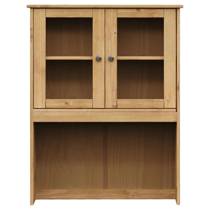 Aparador Alto Vigo Madera Maciza De Pino 80x40x176 Cm / Vetonek_4