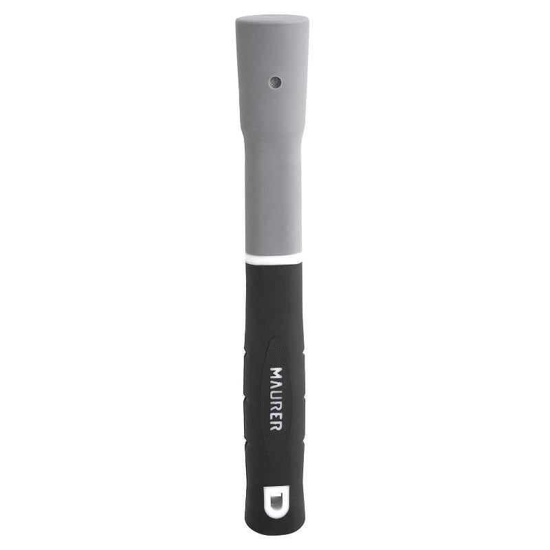Mango Fibra Vidrio Maurer Maceta Gris Oval Cónico_0