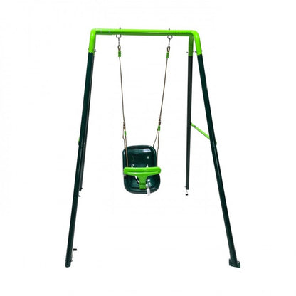 Columpio Individual Metalico Masgames Babol Con Asiento Bebe._1