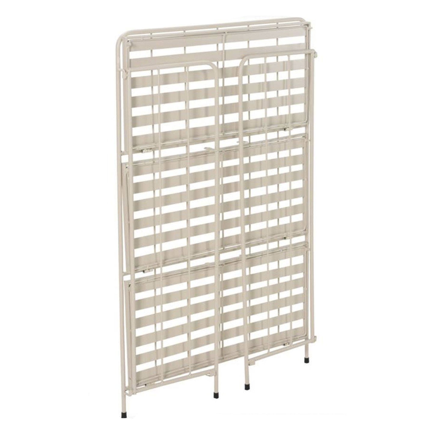 Well Home - Jardinera 3 Niveles Metal Caliza Diseño Plegable H.90cm._2