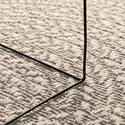Vidaxl Alfombra Zizur Apariencia Yute Interior Exterior Crema_3