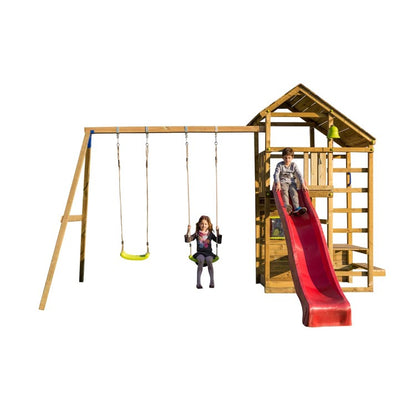 Parque Infantil Masgames Teide Xl Con Columpio Doble._0