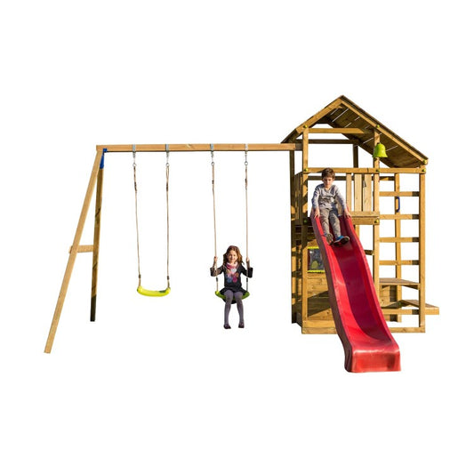 Parque Infantil Masgames Teide Xl Con Columpio Doble._0