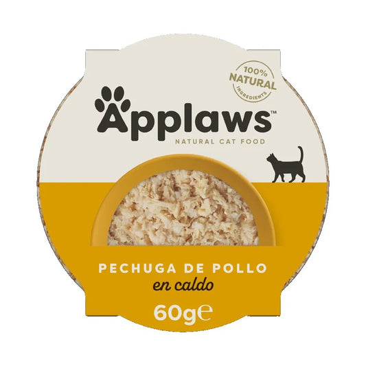 Applaws Cat Peito de Frango e Arroz em Pote para Gatos 60 gr