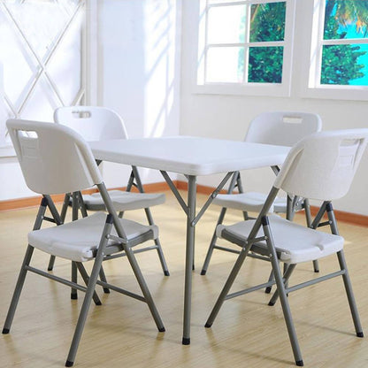 Set De 4 Sillas Plegables (51x45x85.5cm) - Prácticas Y Confortables Para Exteriores_5