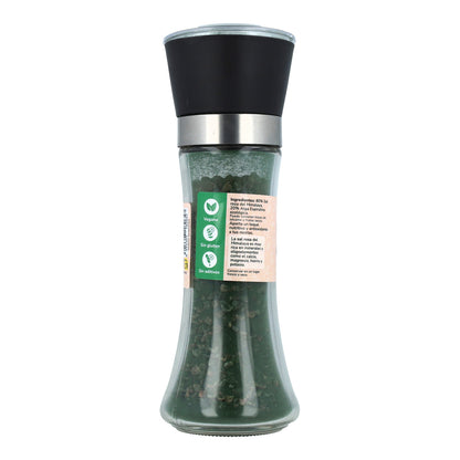 Moinho de sal rosa com algas Spirulina ECO Planeta Huerto 200g