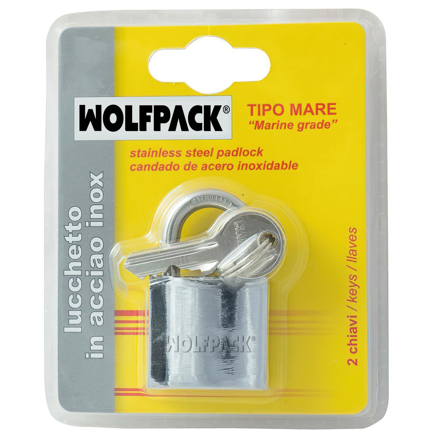 Candado Inoxidable Arco Normal  30mm.