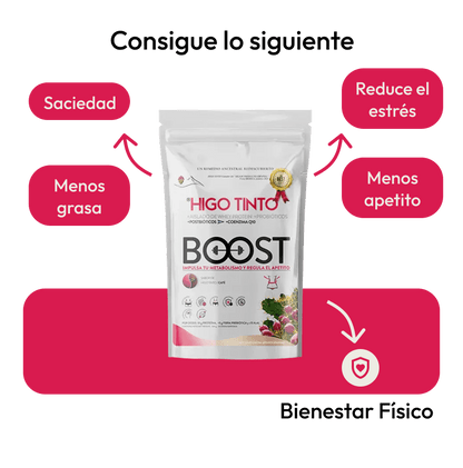 Higo Tinto Boost Vainilla (500 Gramos) – Polvo Energético Natural_1