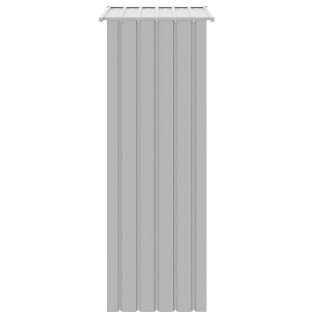 Vidaxl Jaula De Pájaros Acero Galvanizado Gris 115x78x200 Cm_3