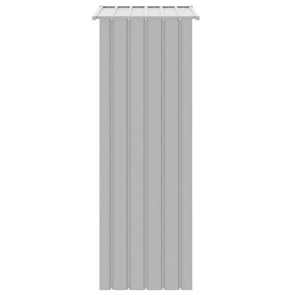 Vidaxl Jaula De Pájaros Acero Galvanizado Gris 115x78x200 Cm_3