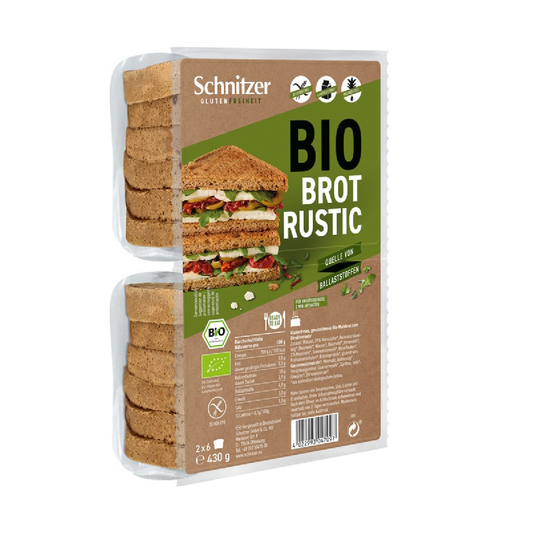 Pão Schnitzer sem glúten com fatias de milho biológico 430 g