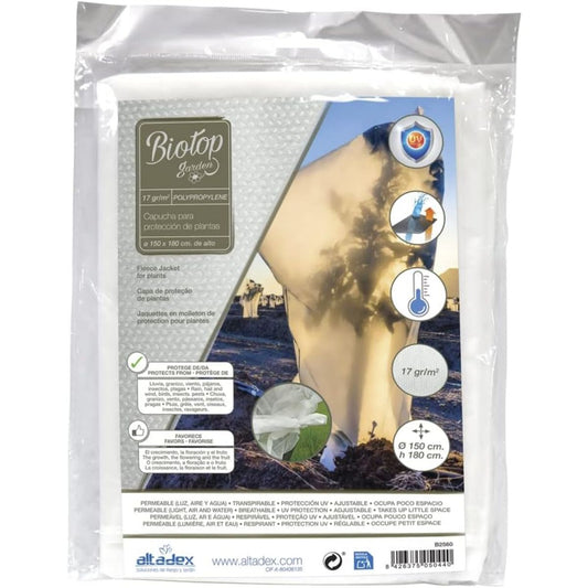 Capuz de proteção contra o gelo com cordão 17 g/m2 Biotop 2 pcs.