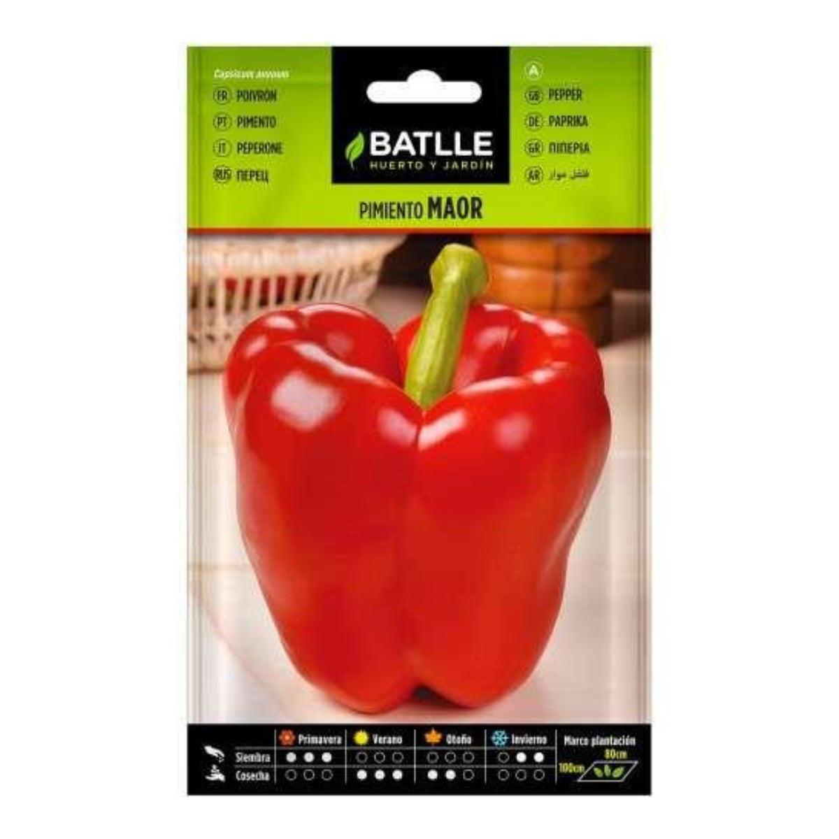 Sementes de Pimenta Maor Batlle