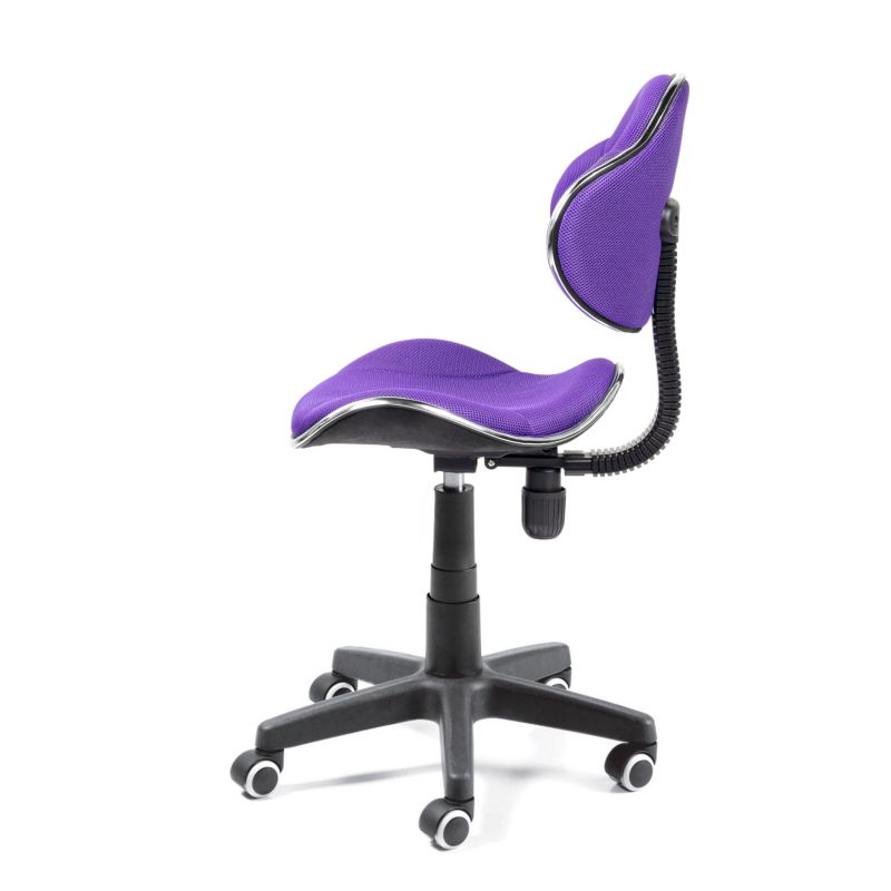 Silla De Estudio Juvenil Circus Resina, Lila, 56 X 84-95,5 X 54_4