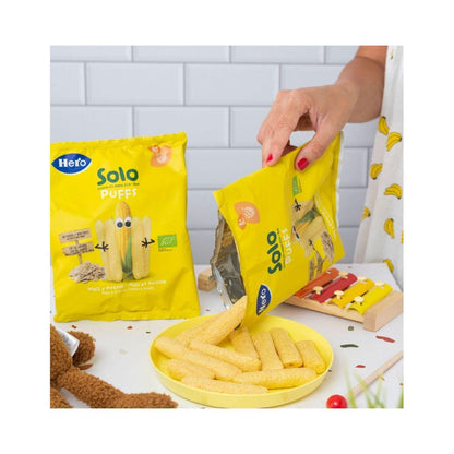 Snacks de Milho e Aveia Biológica 25 g - Hero Solo