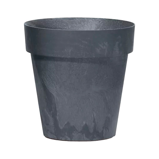 Maceta Cube Beton Effect 0,6l., Dimensiones (mm) 110x110x97, Color Antracita