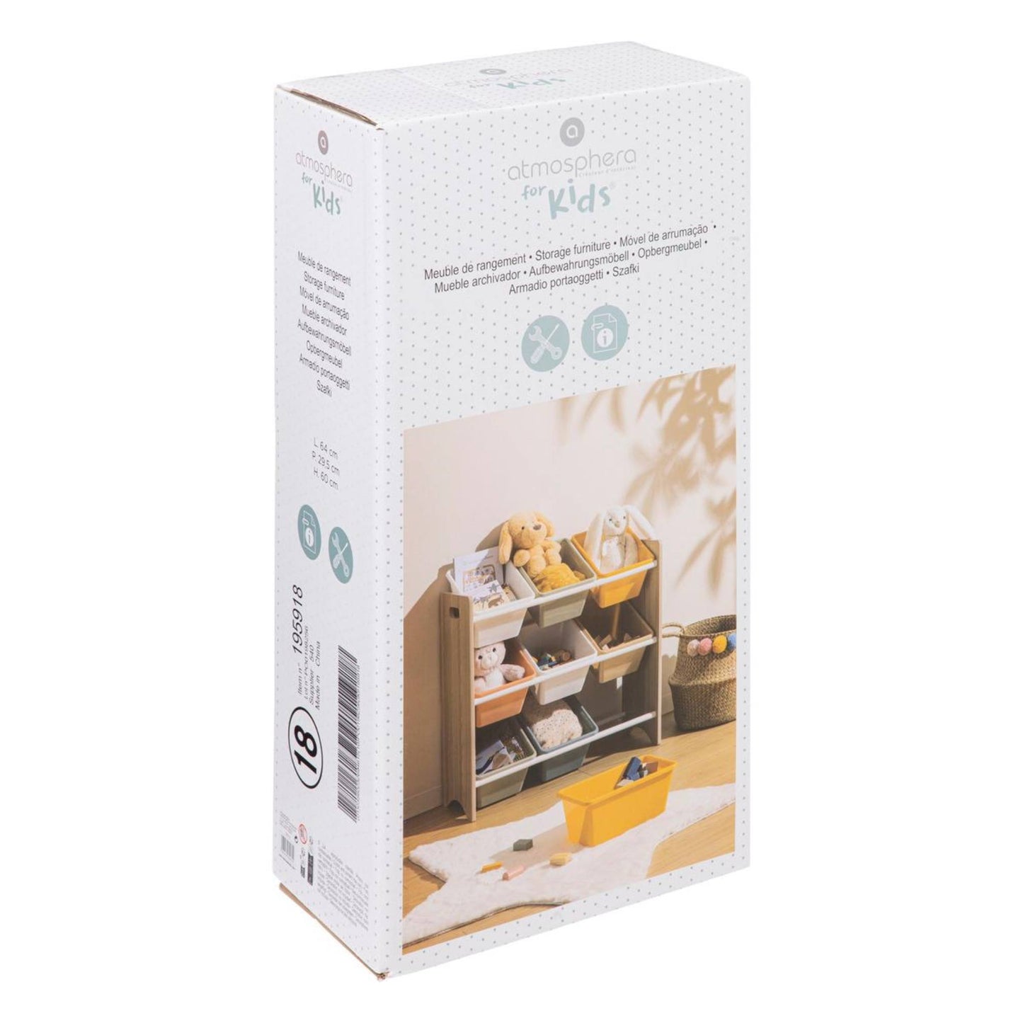Mueble iduna Infantil De Almacenamiento_3