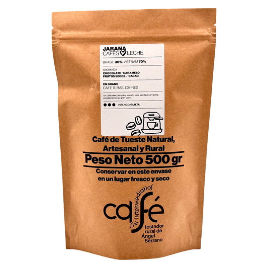 Cafe Sin Intermediarios Café Vietnam Jarana En Grano Para Espresso 500 G_0