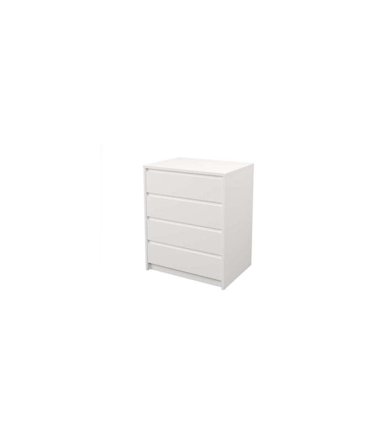 Cajonera 4 Cajones Toledo Acabado En Blanco. 74cm(alto) 60cm(ancho) 45cm(fondo)_0