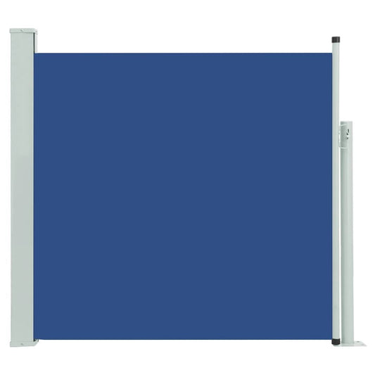 Vidaxl Toldo Lateral Retráctil De Jardín Azul 170x300 Cm_0
