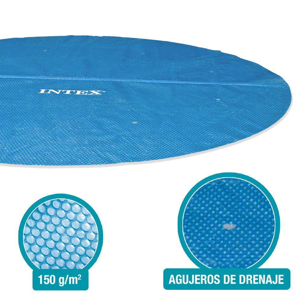 Cobertor Solar Intex Piscinas Easy Set/metal Frame_4