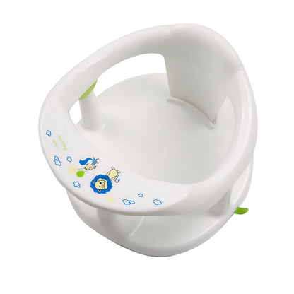 Bathby Asiento De Baño Para Bebé Blanco | Sujeción Con Ventosas Antideslizantes | Silla De Baño Ergonómica Y Segura_0