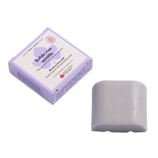 Limpiador Facial Sólido Arándano Biofficina Toscana 50g_0
