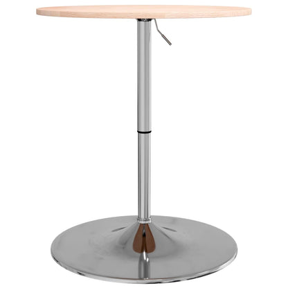 Mesa Alta De Madera Maciza Roble Ø60x89,5 Cm_3