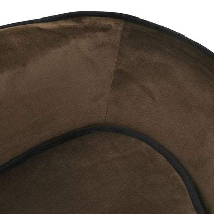 Vidaxl Sofá Para Perros Felpa Marrón 67x47x36 Cm_5