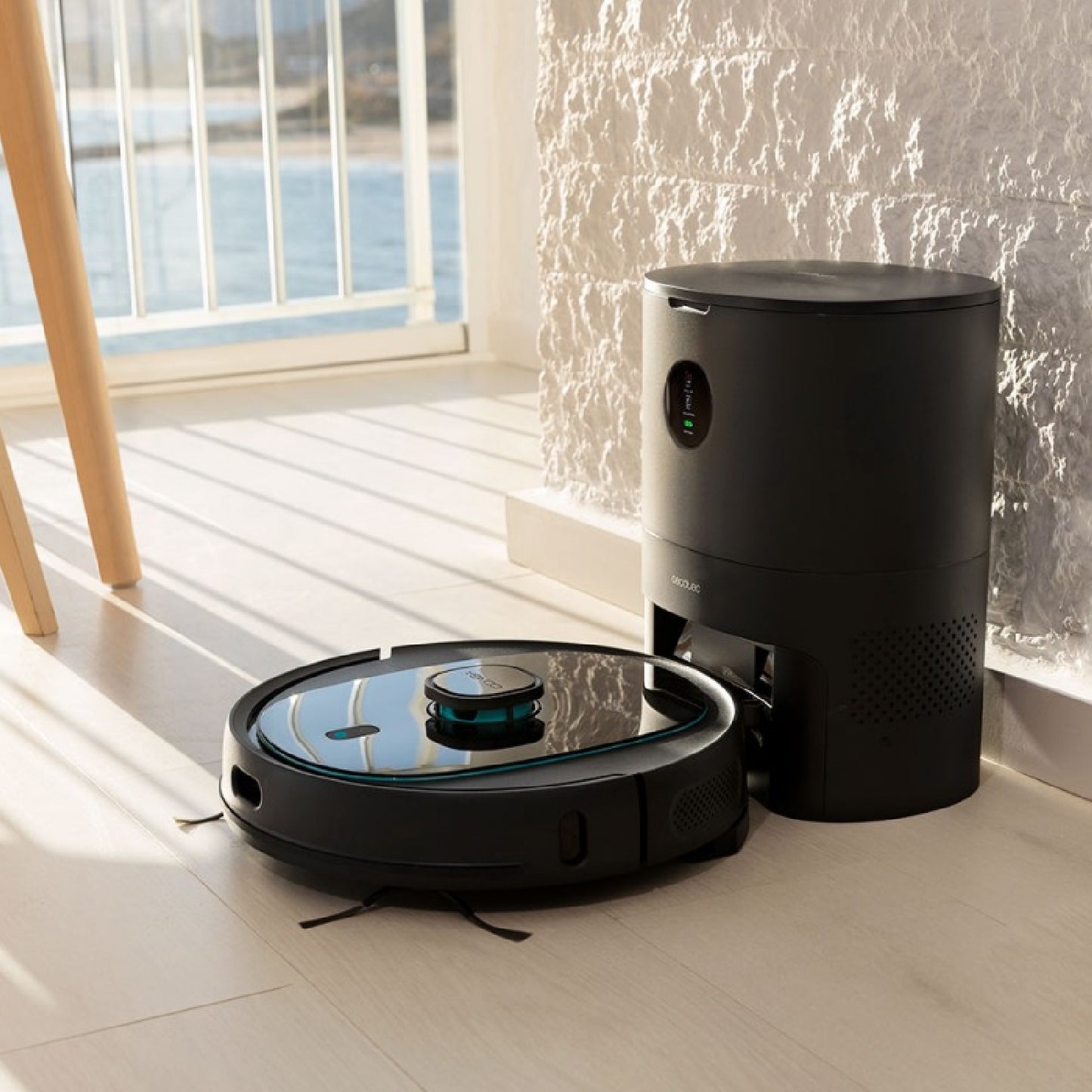 Cecotec Base De Autovaciado Conga Home 5000. Compatible Con Conga 5290 Vaciado Automático Del Robot Limpieza Higiénica P_2