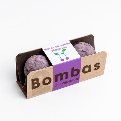 Bombas De Biodiversidad (flores Silvestres Moradas)_0