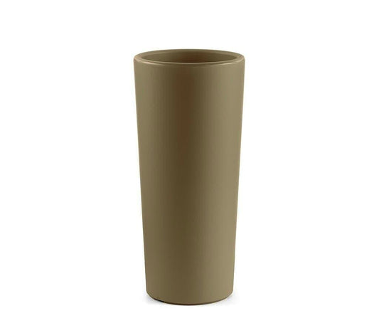 Veca Macetero Plástico Redondo Taupe 85 Cm_0