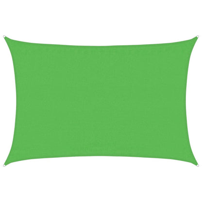 Vidaxl Toldo De Vela Hdpe Verde Claro 160 G/m² 3,5x5 M_0